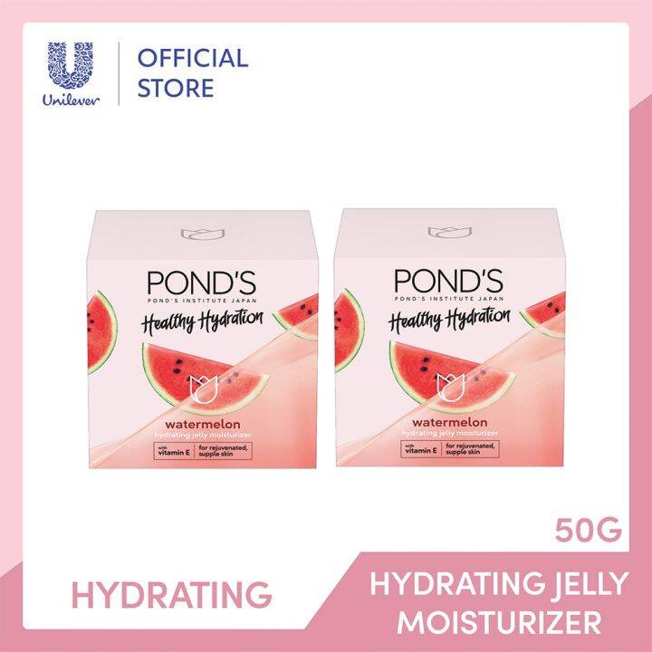 POND'S Watermelon Jelly Moisturizer with Vitamin E for Hydrated Skin