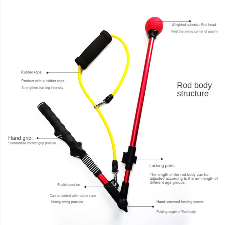 caiton-golf-swing-trainer-exerciser-aid-adjustable-portable-golf-training-aid-swing-trainer-golf-accessories