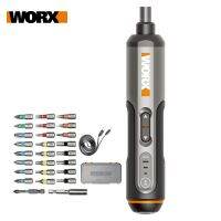 Worx 4โวลต์มินิไขควงไฟฟ้าตั้ง WX240สมาร์ทไร้สายไขควงไฟฟ้า USB ชาร์จจับกับ26บิตตั้งสว่าน