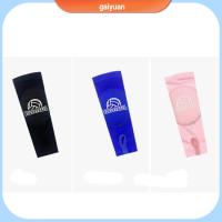 GAIYUAN 1 Pair ไนลอนทำจากไนลอน ที่พยุงข้อศอก อีลาสติก สีดำสีขาวสีฟ้าสีชมพู ที่อุ่นแขน ของใหม่ ระบายอากาศได้ระบายอากาศ อุปกรณ์ป้องกันข้อศอก กีฬายิม