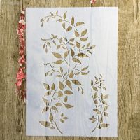 A4 29 x 21cm Tree vine Leaves DIY Stencils Wall Painting Scrapbook Coloring Embossing Album Decorative Paper Card Template