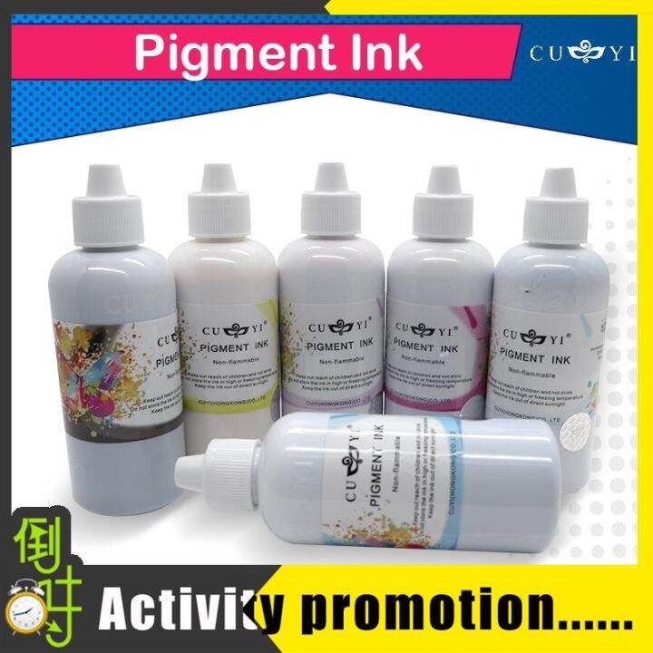 100ml CUYI Pigment Ink for Inkjet Printers (6colors) Lazada PH