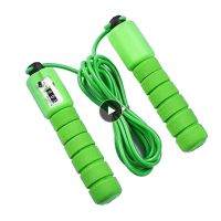 Adjustable 2.9m Fitness Jump Ropes with Counter Sports Fast Speed Counting sponge Jump Skip Rope Skipping Wire examination rope