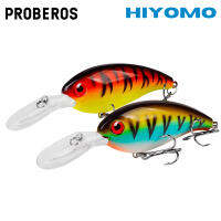 PROBEROS 1PCS ลอย Crank Lure 10ซม. 14.5G Minnow เหยื่อตกปลา6 # ตะขอเหล็กคาร์บอน Bass Wobblers Crankbaitbaits อุปกรณ์ตกปลา DHC006