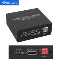 2.0 HDMI อย่างเป็นทางการตัวจำลองการจัดการ EDID 4K 60Hz HDMI ตัวป้อน HDMI EDID ปัญหาของแพทย์ HDMI CEC Pass Through