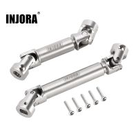 D INJORA Stainless Steel Center Drive Shafts For 1/18 RC Crawler TRX4M Upgrade (4M-18)