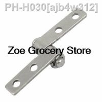 0.3Nm/ 0.5Nm/1.0Nm Iron Nickel Plated Torque Type Friction Positioning Hinge Silver Tone Left