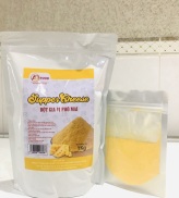 500g Bột Phô Mai Supper Cheese màu vàng đậm, vị béo mặn ngọt, thơm đậm đà