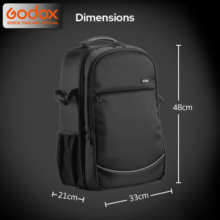 godox-bag-cb20-backpack-for-camera-flash-accessories-กระเป๋ากล้อง-กระเป๋าไฟ