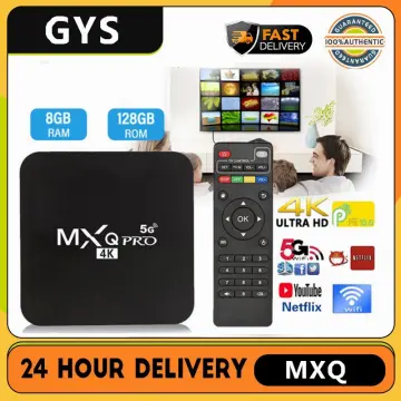 Smart Tv Box Wifi Home Media Player Hd Digital With Remote Control