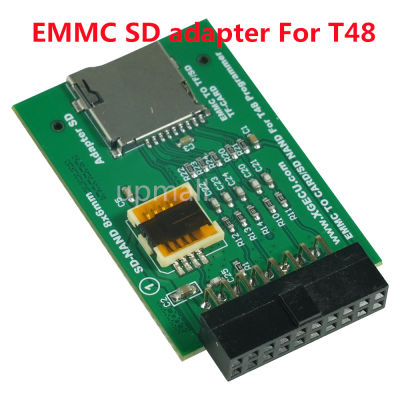 2023 XGecu EMMC การ์ด SD NAND อะแดปเตอร์พิเศษสำหรับ EMMC ในวงจรการเขียนโปรแกรมเท่านั้นสำหรับ T48 (TL866-3G) โปรแกรมเมอร์มาใหม่