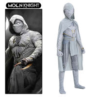 Moon Knight Marc Spector เครื่องแต่งกายสำหรับเด็กเสื้อคลุม  คอสเพลย์อะนิเมะ Jumpsuit ฮาโลวีน Carnival Zentai Boy เสื้อผ้า Catsuit