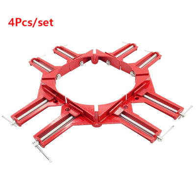 4pcs Style 90 Degrees Angle Clamp Woodworking Clamps Set Adjustable Miter Clamp Woodworking Frame Clamp DIY Hand Tools Dropship