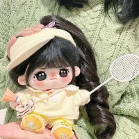 Spot parcel post Crying Cotton Doll with Sauce 20 cm Figurine Doll with Fried Fur Doll Couples Birthday Present for Girls