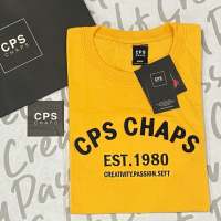 เสื้อยืดแขนสั้นชาย/หญิงงาน ปักนูน-งานป้าย CPS 1980 NO.55  ( S M L XL ) ผ้า Cotton100% แพทเทิร์นทรงตรง