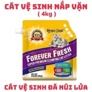 Cát Vệ Sinh Cho Mèo Cao Cấp Hysen Clean - Túi 4KG