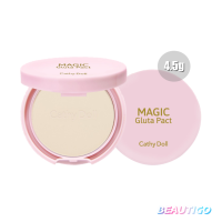 แป้งตลับ CATHY DOLL MAGIC GLUTA PACT SPF50PA+++ 4.5g (#21 LIGHET BEIGE)