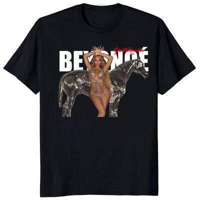 Beyonce Renaissance 2022ใหม่อัลบั้มเสื้อยืดแฟชั่นพิมพ์ลาย100% ผ้าฝ้ายฤดูร้อนขายส่งราคาถูกเสื้อยืดตลกแบรนด์เสื้อยืด2023เสื้อยืดผู้ชายสไตล์ป๊อปยูนิเซ็กส์ Xs-3xl