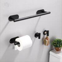 Self-Stick Toilet Paper Holder Wall Mount For Bathroom Kitchen Silver Gold Black Towel Storage Stand Stainless Steel Tissue Rack Toilet Roll Holders