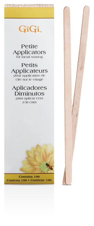 GiGi ไม้พายป้ายแว็กซ์ ขนาดเล็ก (Petite Wooden Spatulas) - 100 ชิ้น