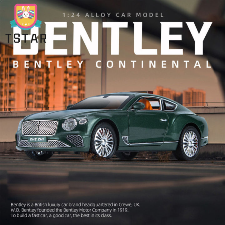 ts-คลังสินค้าพร้อม-เข้ากันได้สำหรับ-bentley-continental-1-24รุ่นรถโลหะผสมพร้อมแสงเสียงจำลองดึงกลับรถรุ่นเครื่องประดับ-toy-cod