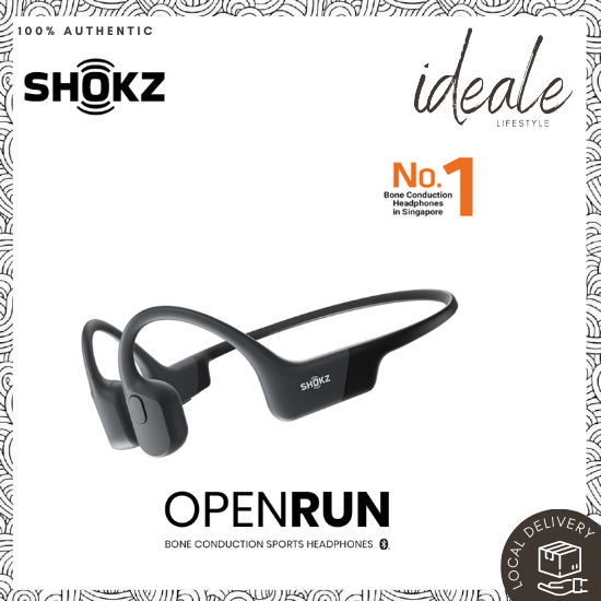 Shokz OpenRun Open Ear Bone Conduction Bluetooth Headphone with