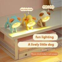 LED Night Light Mini Cute Pet Light Ins Student Gift creative Cartoon Pet Folding Table Lamp Kids Room Bedside Bedroom Decor Night Lights