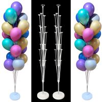 (TEX)7/13/19 Tubes Balloon Column Stand Birthday Balloon Home Decor Birthday Party Decoration Kids Adult Wedding Event Party Balloon