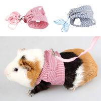 Small Pet Chest Strap Outdoor Traction Rope Adjustable Vest Leash For Hamster Rabbit Chinchilla Dutch Guinea Pig Pet Chest Strap