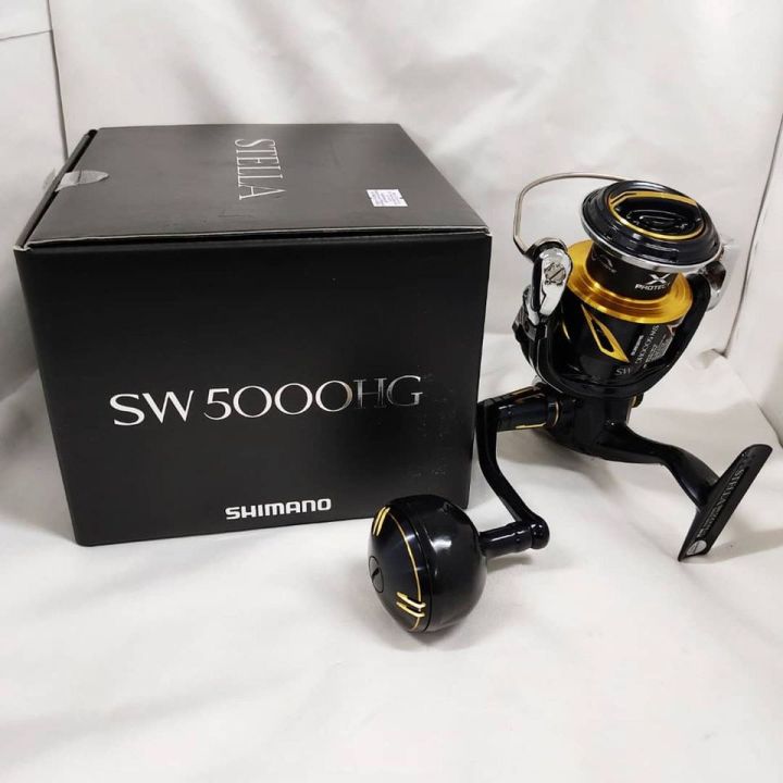 Reel Shimano 2020 STELLA SW 5000HG Power Handle - Reel Shimano STELLA ...