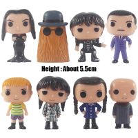 Wednesday Pop Cartoon Figure Addams Home Anime Figurine Pvc Model Kawaii Doll Collectible Room Decor Kids Toys Birthday Gifts