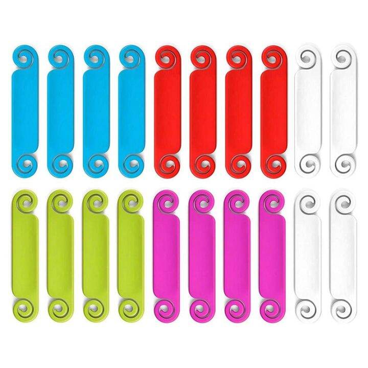 20 Pcs Cable Tags Cable Management Tags Multicolor Cable Labels Cord