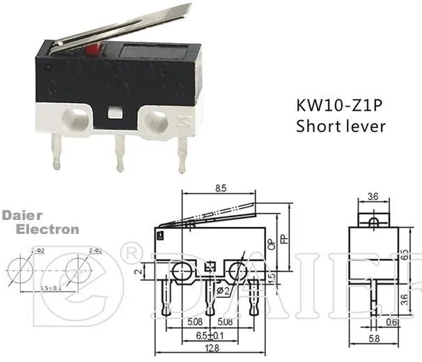 10pcs-kw10-z1p-small-micro-switch-limit-13x5-8x6-5