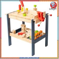 ABC Design ชุดโต๊ะ+เครื่องมือช่าง Wooden Toy Workbench ของเล่นเสริมพัฒนาการ ของเล่นเด็ก ของเล่นไม้ flashsale ลดกระหน่ำ