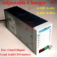 ที่ชาร์จแบบปรับได้0a 50a 0V ถึง120V แบตเตอรี่ Li-Ion Lto ตะกั่วกรด48V 60V 72V 84V 96V 108.8V 20a 30a ที่ชาร์จ40a สเก็ตบอร์ดกลางแจ้ง