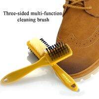 Plastic Suede Shoes Bruch Cleaning Brush Velvet Cleaner Snow Boots Bruch Suit Bruch 3 Side Cleaning Tool Shoe Accessories Shoes Accessories