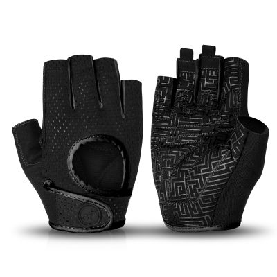 【JH】 Gym Gloves Beathable Training Workout Anti-slip Weight Lifting Exercise Men