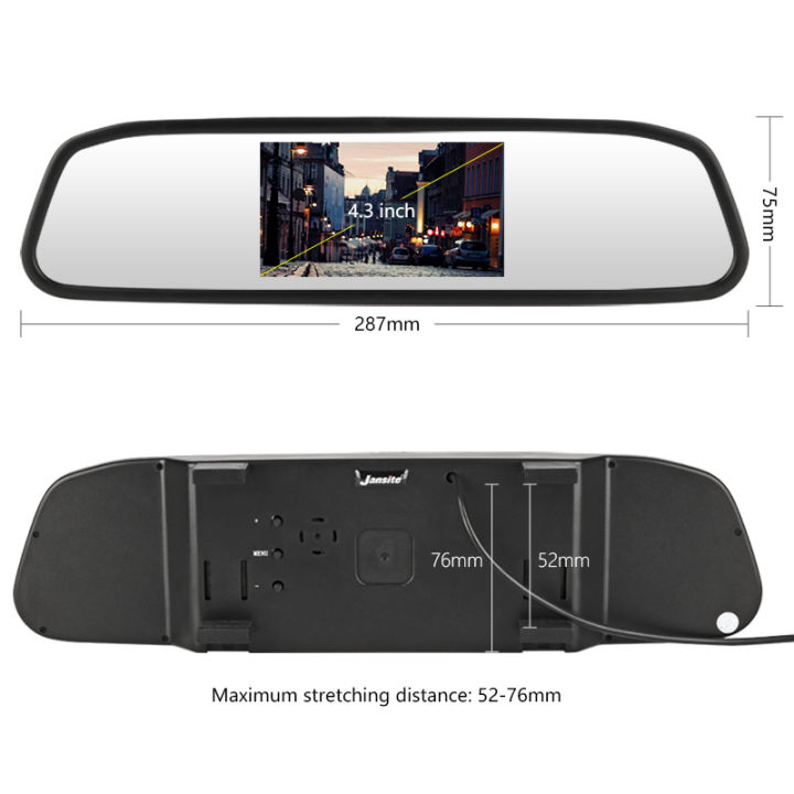 4-3-inch-car-hd-rearview-mirror-ccd-video-auto-parking-assistance-led-night-vision-reversing-rear-view-camera-transparent-glass