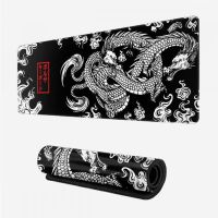 ◐☂♠ Japanese Dragon Mouse Pad Gamer Computer Gaming Mousepad XXL Rubber Large Keyboard Pads Laptop tapis de souris Game Desk Mat