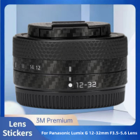 สำหรับ Panasonic Lumix G 12-32มม. F3.5-5.6 Anti-Scratch กล้องเลนส์สติกเกอร์ Coat Wrap ป้องกันฟิล์ม Body Protector ผิว Cover