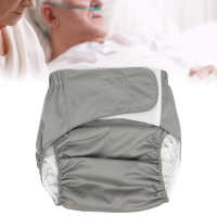 Reusable Adult Pocket Nappy Cover Adjustable Washable Diaper Cloth Adult Diaper Pants Old People Incontinence Pants Underwear