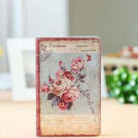 Retro European Notebook Student Notepad Falling Flower Cloth Face Diary Book Handbook Planner Diary Schedule Book Stationery
