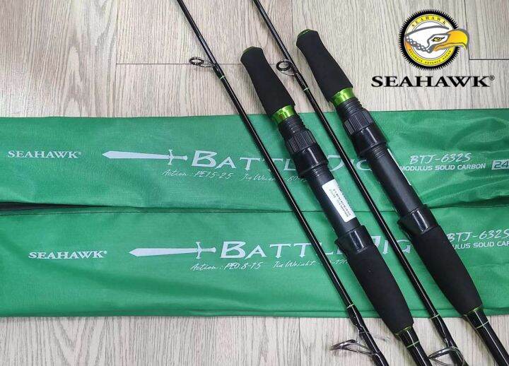 SEAHAWK BATTLE JIG SOLID CARBON JIGGING ROD Lazada