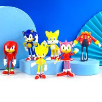 !6 เมาส์เหนือเสียง เมาส์บิน Sonic เมาส์เหนือเสียง ของตกแต่งเค้กตุ๊กตาโมเดลตุ๊กตา