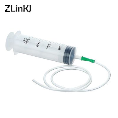 ✈﹍☈ One Or 4pcs 10-550ml Large Capacity Syringe Reusable Pump Measuring With Tube Feeding Ink Pumping Oil Feeding Enema Glue Filling