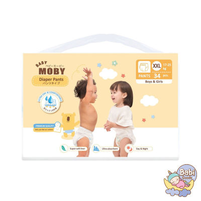 BABY MOBY ผ้าอ้อมสำเร็จรูป ชนิดกางเกง Diapers Pants ไซส์ XXL