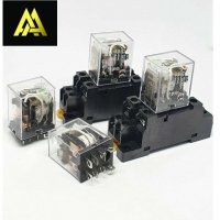 ถูกสุด!! LY2  10A  RELAY 12VDC , 24VDC,110V, 220VAC +Socket ได้ทั้งชุดรับประกัน7วัน สต็อกในไทย สินค้าพร้อมส่งค่ะ สามารถออกบิลได้ค่ะ