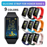 gdfhfj Official Style Silicone Strap for huawei honor band 6 Watchband Women Men Bracelet Wrist Strap for honor band 6 accessories