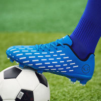 Men Soccer Shoes Uninsex Football Boots Adults Kids Outdoor Lawn Trainning Futsal Footwear Size 32-45