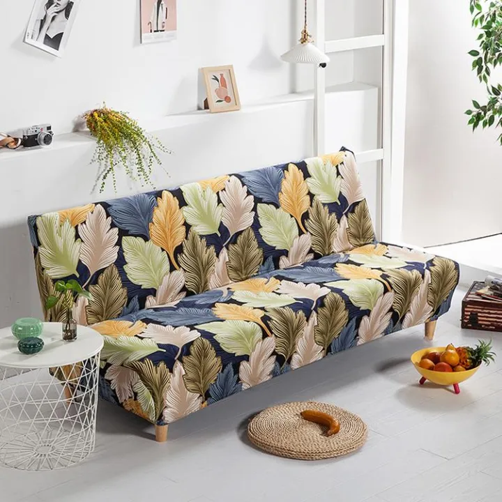 Universal Stretch Sofa Cover without Armrests Full Coverage